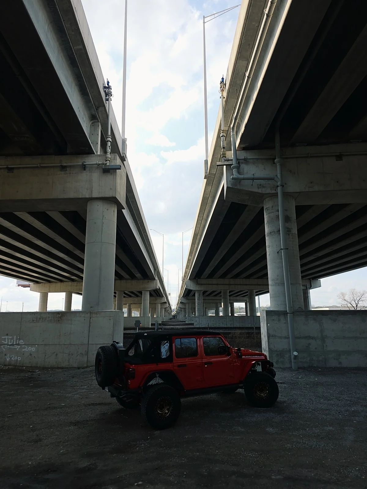 Build shot — aerial II