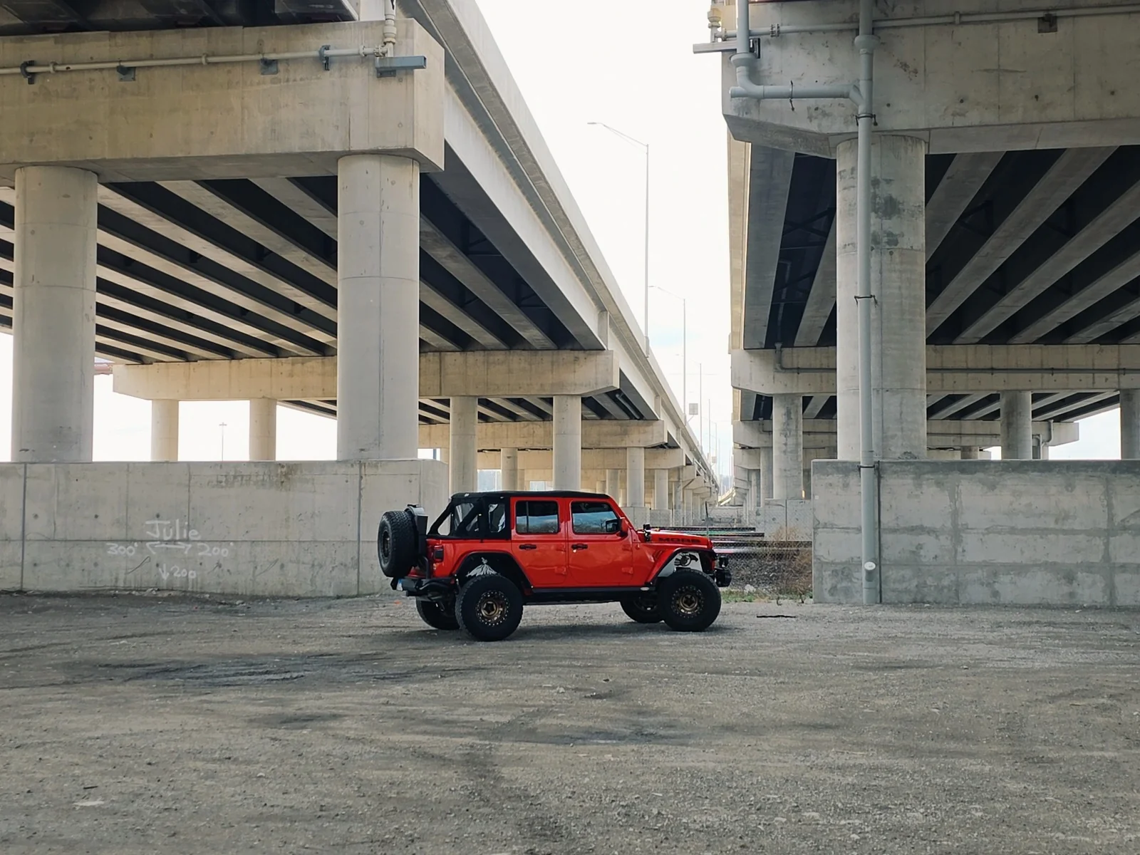 Build shot — aerial III
