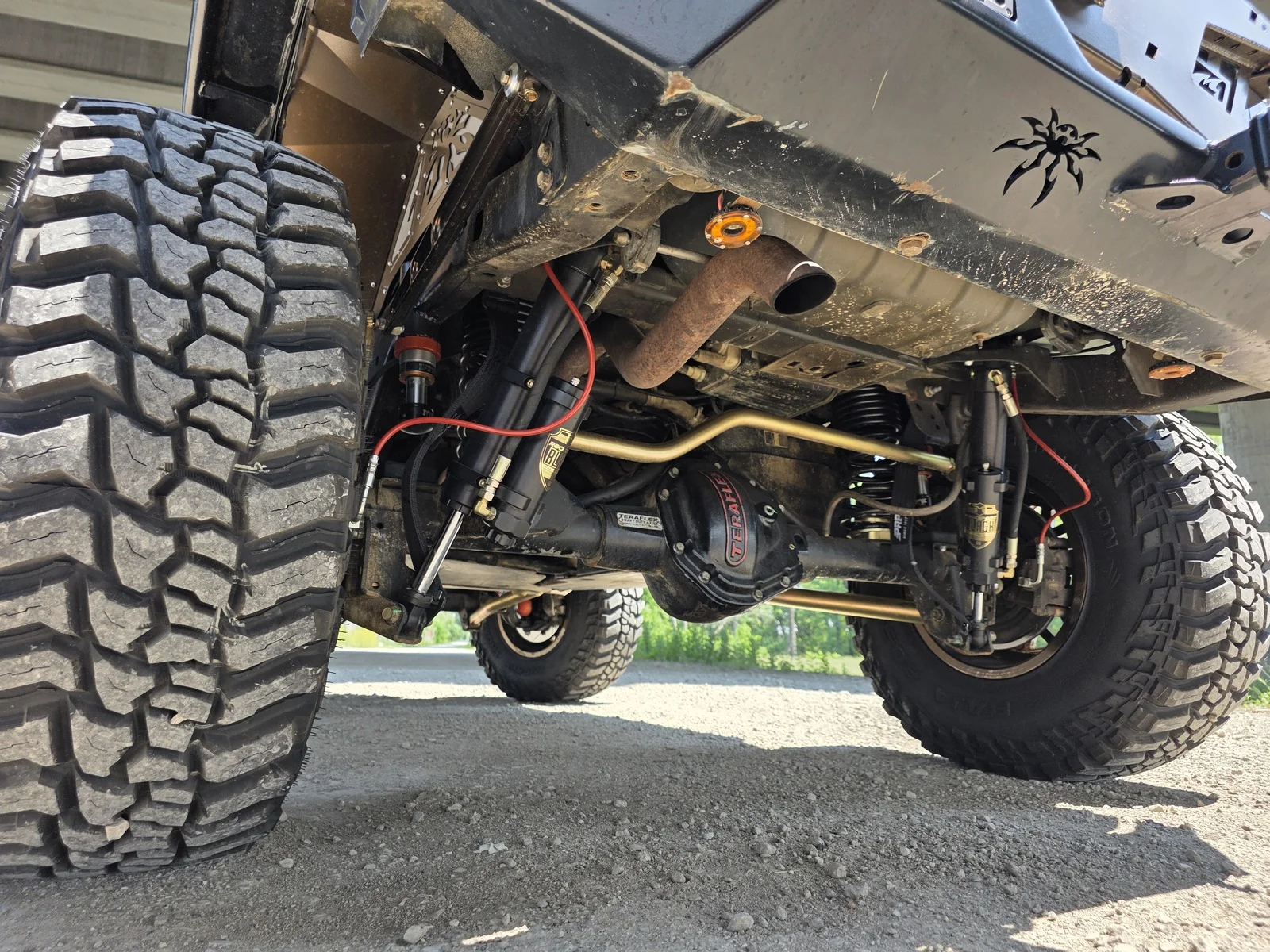 Teraflex axle work