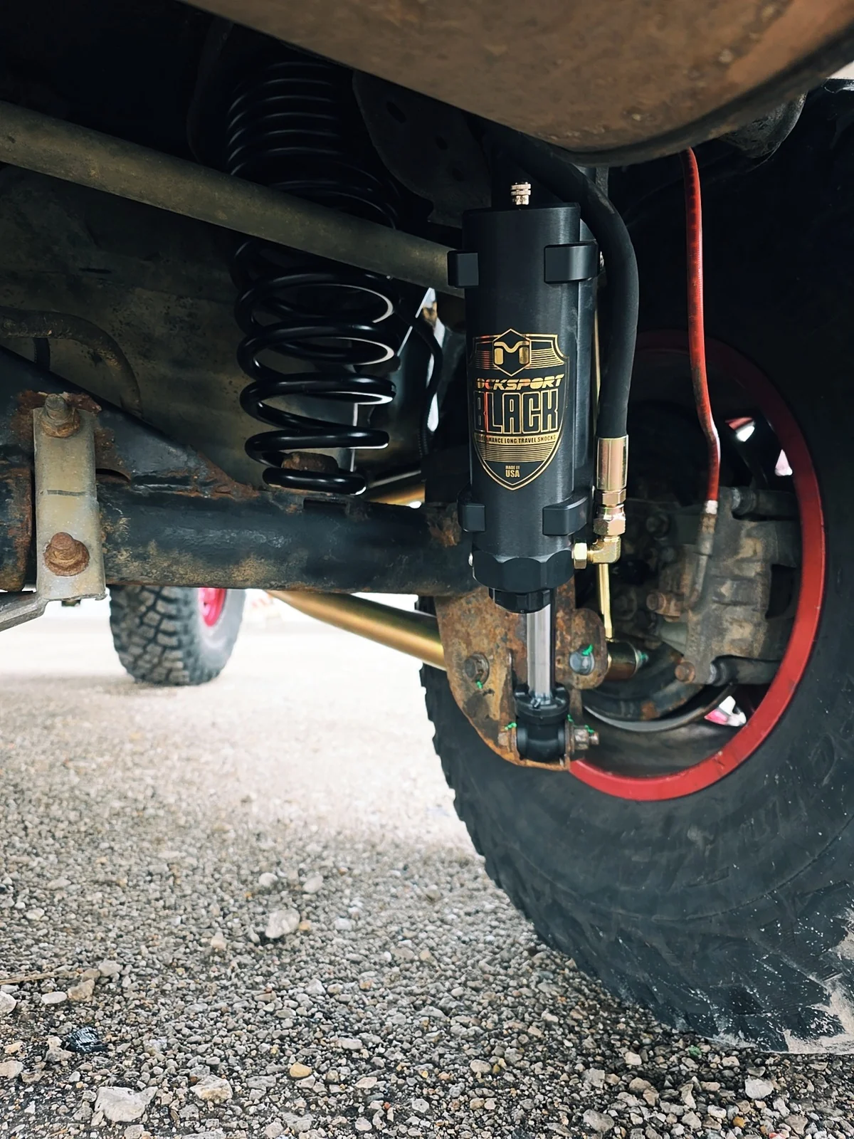 TMR suspension detail